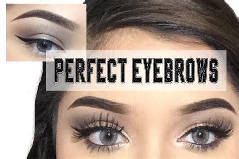 How To Perfect Eyebrow Tutorial YouTube