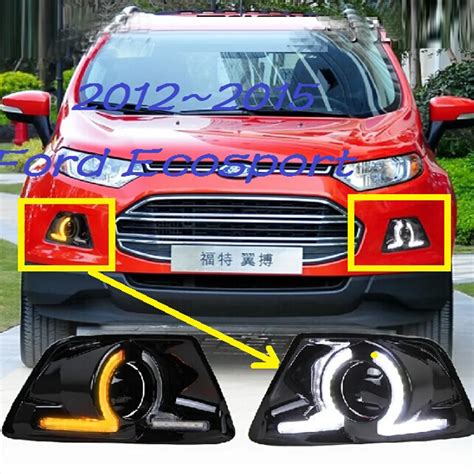 For Ecosport Daytime Light Free Ship Led Ecosport Fog Light