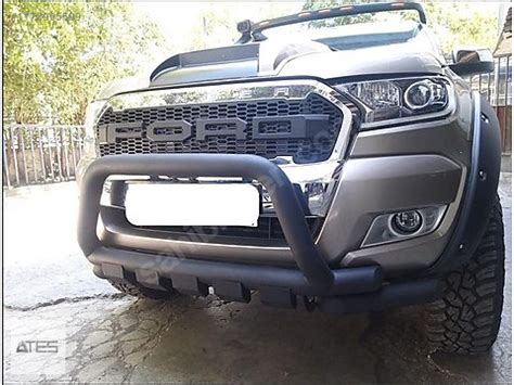 Otomobil Arazi Aracı Dış Aksesuar FORD RANGER Ön Koruma Siyah