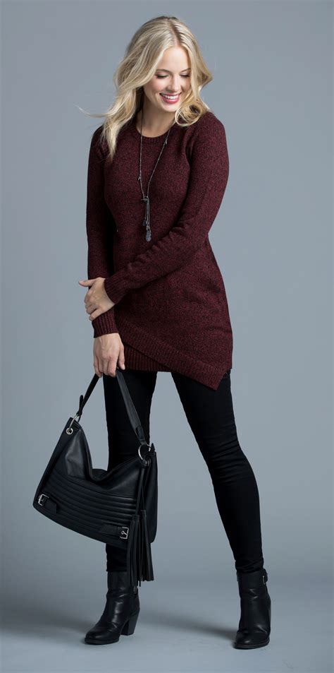 Business Casual Tunic With Leggings Subisness