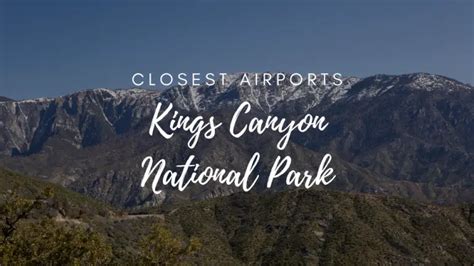 Closest Airports To Great Basin National Park Hikers Daily