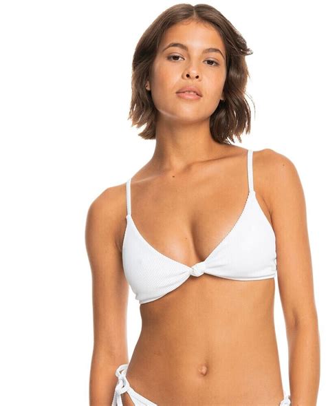 Roxy Rib Love The Surf Knot Bikini Top ERJX304759 weiß ab 30 02