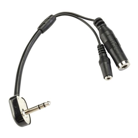 Heil Sound Ad1c Ar Headset Adapter To Collins 316 Right Angle Unicom Radio