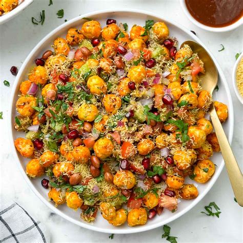 Indian Chaat Recipes Indian Veggie Delight