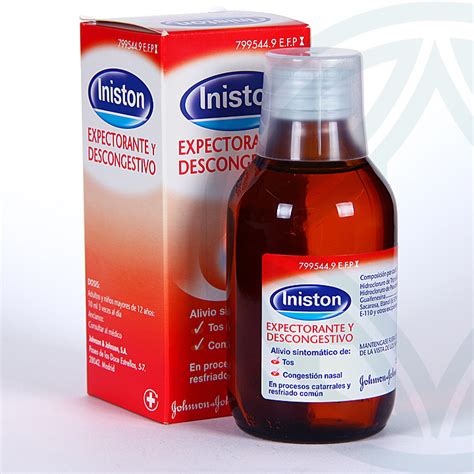 Compra Iniston Mucosidad Y Congestion 20 Mg Ml Mg Ml Jarabe