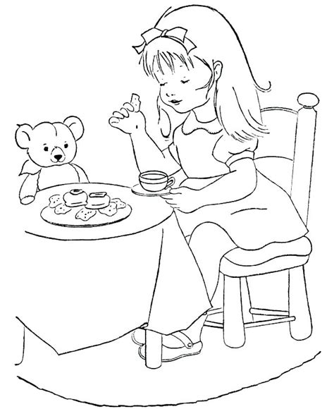 Three Little Bears Coloring Pages Coloring Pages