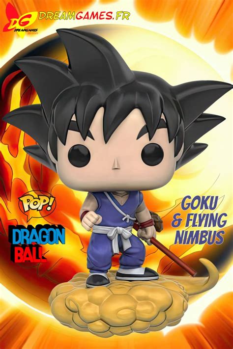 Figurine Funko Pop Goku And Flying Nimbus Dragon Ball 109 Goku