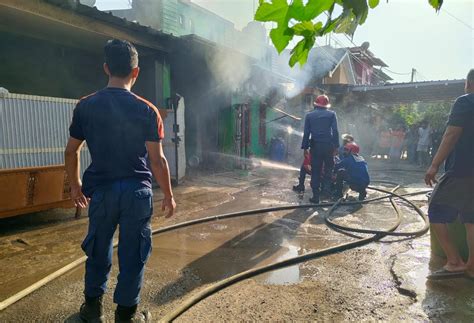 Kebakaran Rumah Warga Perumahan TBL Kota Serang Ditaksir Rp150 Juta