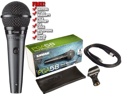 The PGA58 delivers excellent sound for lead and backup vocal ...