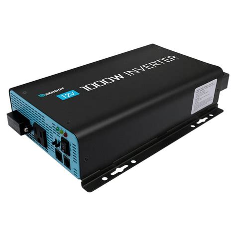 Renogy 1000w 12v Pure Sine Wave Inverter With Power Saving Mode New Edition