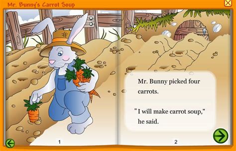 English Corner Time Mr Bunnys Carrot Soup