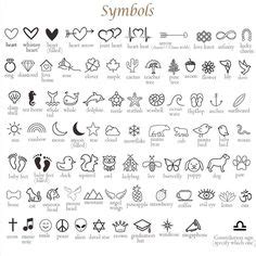 150 Symbol drawing ideas in 2024 | symbol drawing, tattoo flash art ...