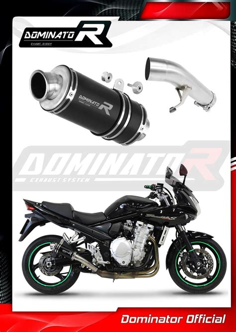 Suzuki GSF 1250 N S BANDIT 2007 2016 wydech tłumik GP1 BLACK dB