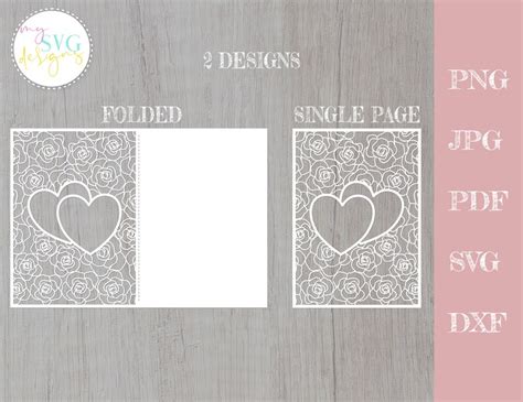 Wedding Invitation Svg Wedding Svg Wedding Card Cut File | Etsy