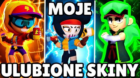 Moje ULUBIONE Skiny do KAŻDEJ Postaci Brawl Stars PL YouTube