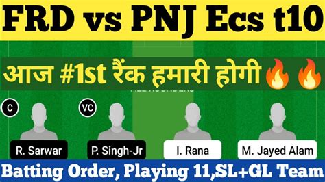 Frd Vs Pnj Dream Frd Vs Pnj T Dream Prediction Ecs T