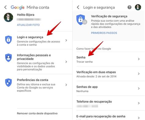 Como Mudar A Senha Do Gmail Pelo Celular