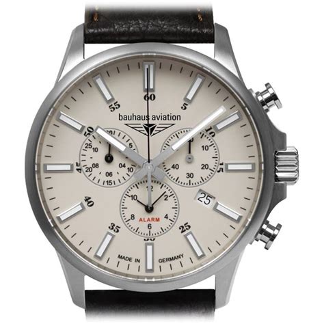 Montre Aviation Alarm Chrono Bauhaus Ocarat