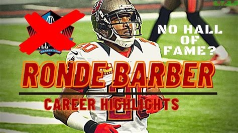 Throwback Career Picks And Not In The Hall Of Fame Ronde Barber