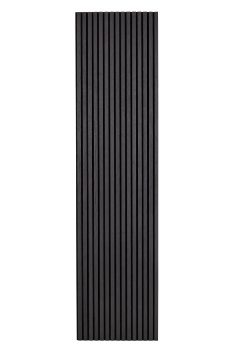 Slatwall Acoustic Charcoal Black Slat Wall Wall Paneling Wood Panel