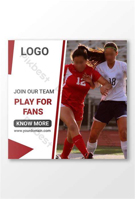 Sports Psd Social Banner. Fully Editable And Easy Customization. | PSD ...