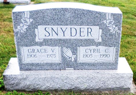 Grace Violet Schmuck Snyder M Morial Find A Grave