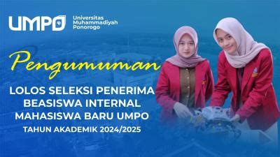 Penerimaan Mahasiswa Universitas Muhammadiyah Ponorogo