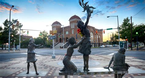 Birmingham sculpture honors civil rights victims - The Group Travel ...