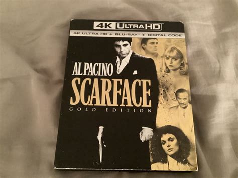 Al Pacino Scarface 4K Ultra HD Blu Ray DVD Scarface Soundtracks