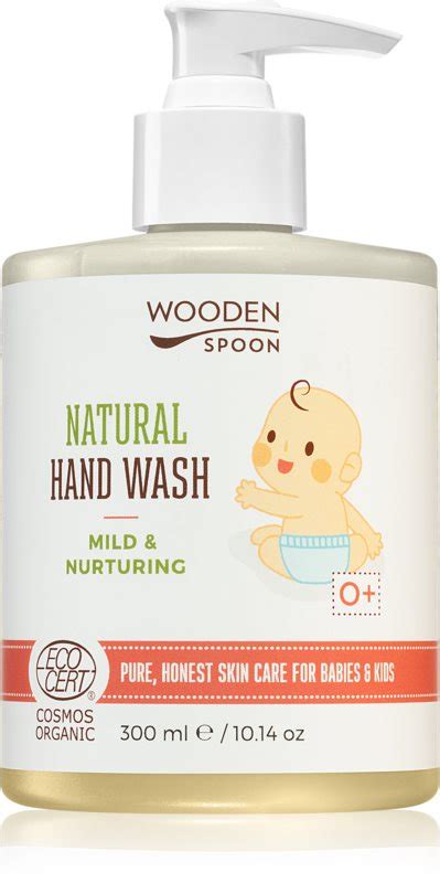 WoodenSpoon Natural Sapone Liquido Delicato Per Le Mani Per Bambini