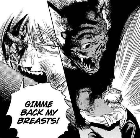 Denji All For The Glory Of Tits Sauce Chainsaw Man Gag