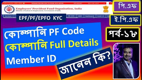 How To Find Your Company Pf Code Find Your Establishment Details পি