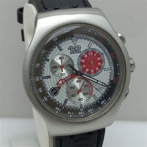 Swatch Swiss Irony Quartz Chronograph V Sports Mens Watch Ssk Ark