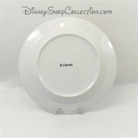 Grande Assiette Mickey Disney Ombres Rouge Bleu C Ramique Cm D