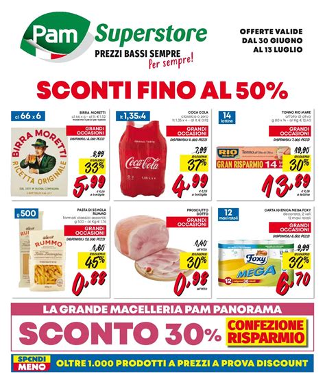 Questa Settimana Trovi Bibite E Tonno In Offerta Nel Volantino Pam