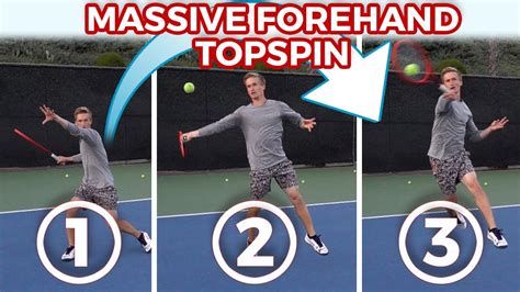 Steps To Massive Forehand Topspin Youtube