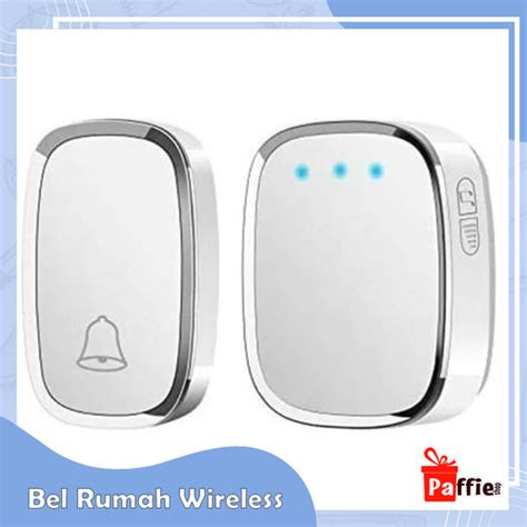 Jual Bel Rumah Wireless Home Door Bell Waterproof Pintu 1 Receiver