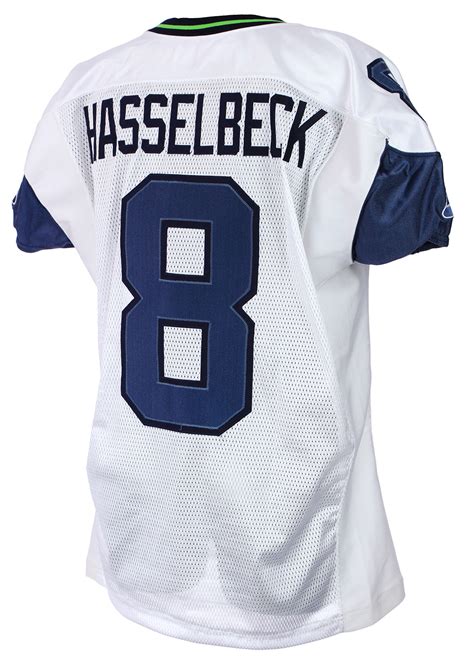 Lot Detail - 2005 Matt Hasselbeck Seattle Seahawks (Super Bowl XL ...