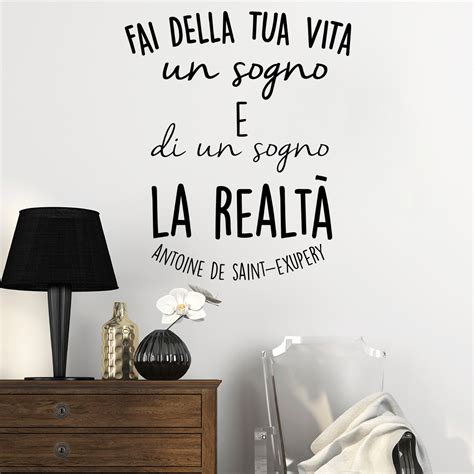 Sticker Citation Fai Della Tua Vita Un Sogno Stickers Citations