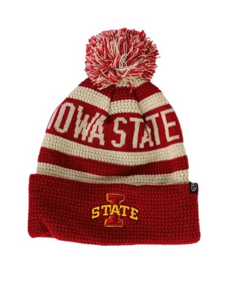 ISU Klammer Knitted Pom Beanie Barefoot Campus Outfitter