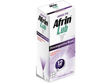 Afrin® Lub Adulto Afrin® Para La Descongesión Nasal