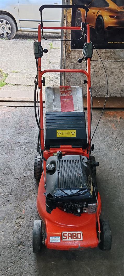 Benzinov Seka Ka Sabo Briggs Stratton S Pojezdem Aukro