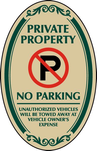 Private Property No Parking Sign Orders Over Ship Free