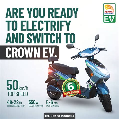 Crown Electric Scooty Specs Price