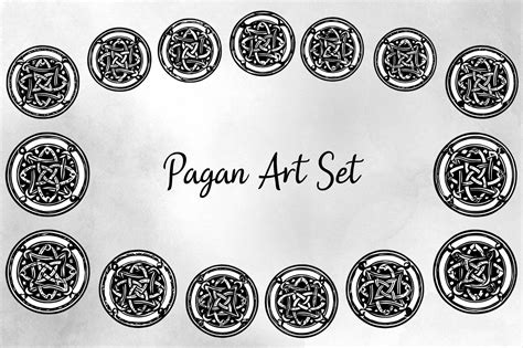 Pagan Art Set Graphic by Pixel Perfect · Creative Fabrica