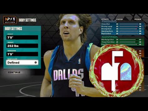 Nba K Best Dirk Nowitzki Ft Stretch Post Scorer Build Youtube