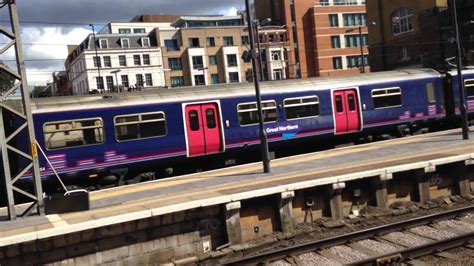 Great Northern Class 321 Dusty Bins Departs London Kings Cross Youtube