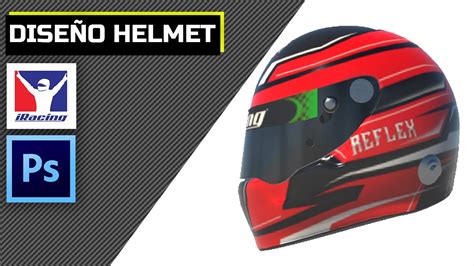 Diseño casco HELMET iRacing RBMXdesign YouTube