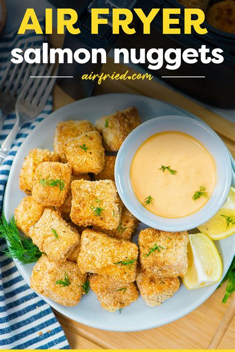 Air Fryer Salmon Nuggets