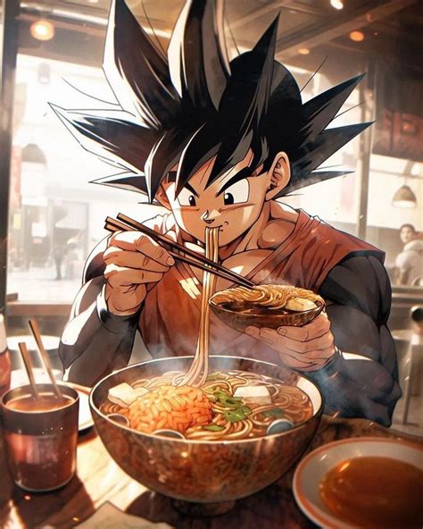 Every Hero Needs Lunch Break And Goku Just Had To Eat All Ramen At The